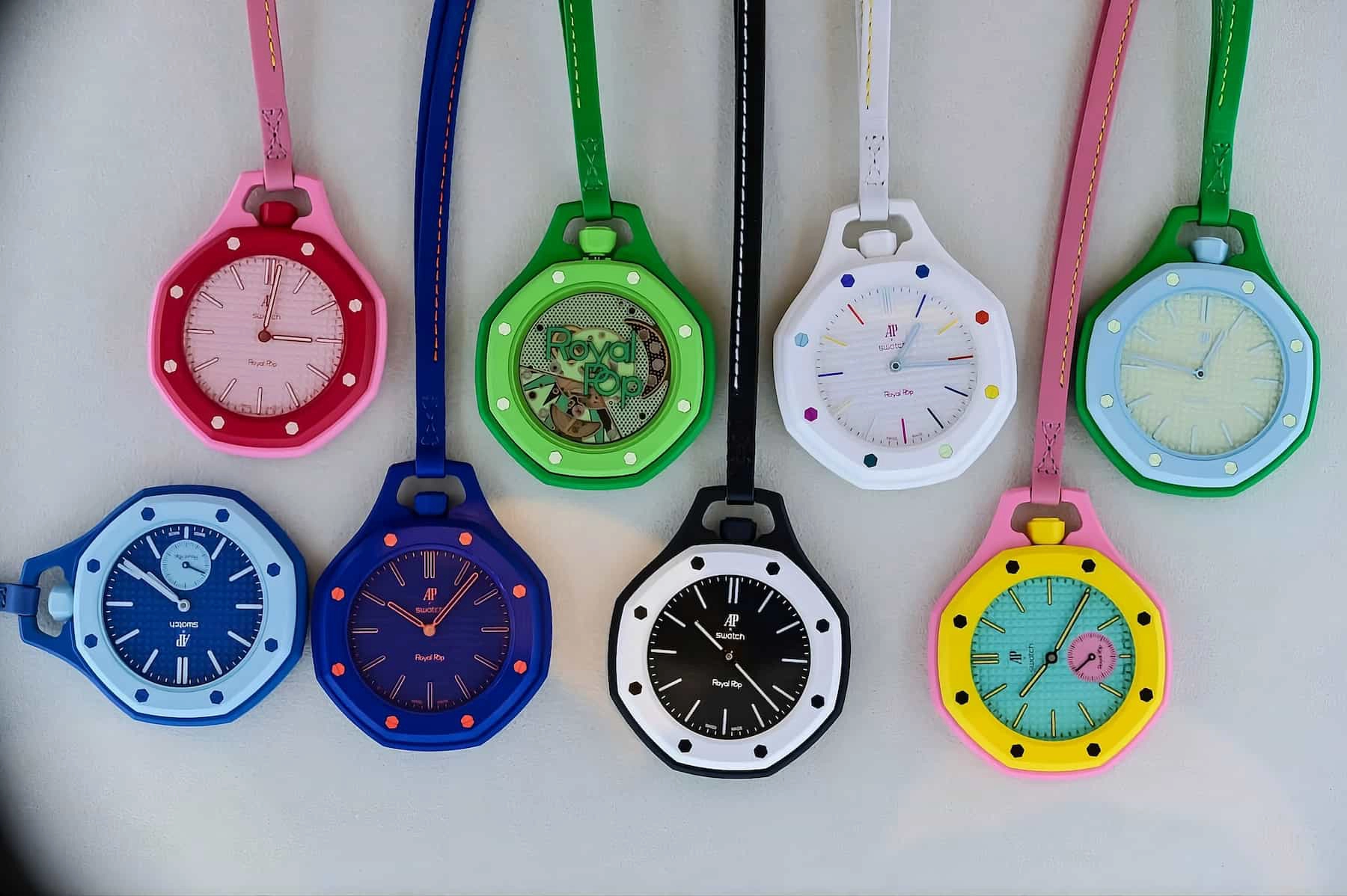 ᐈ Часы Audemars Piguet x Swatch Royal Pop: OCHO NEGRO — купить в